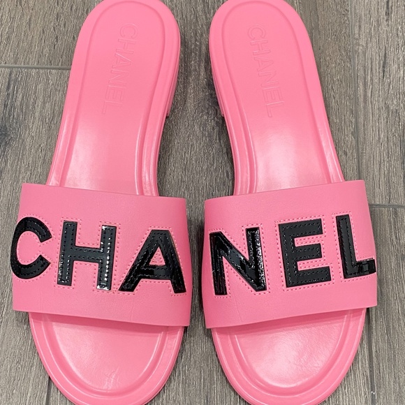 Chanel Mules 2023 SS, Pink, 37